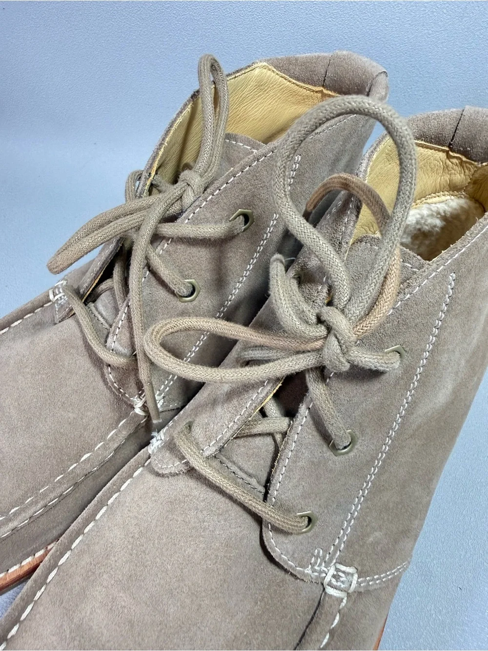 UGG Lungarno Taupe Suede Chukka Boots